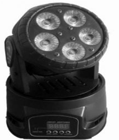 5pcs 4in1/5in1 LED Moving head light